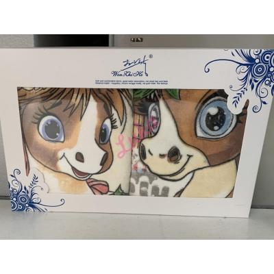 Ręcznik świąteczny komplet rtb-007 70x140+50x100