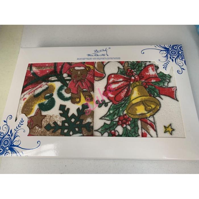 Ręcznik świąteczny komplet mrk-001 40x60