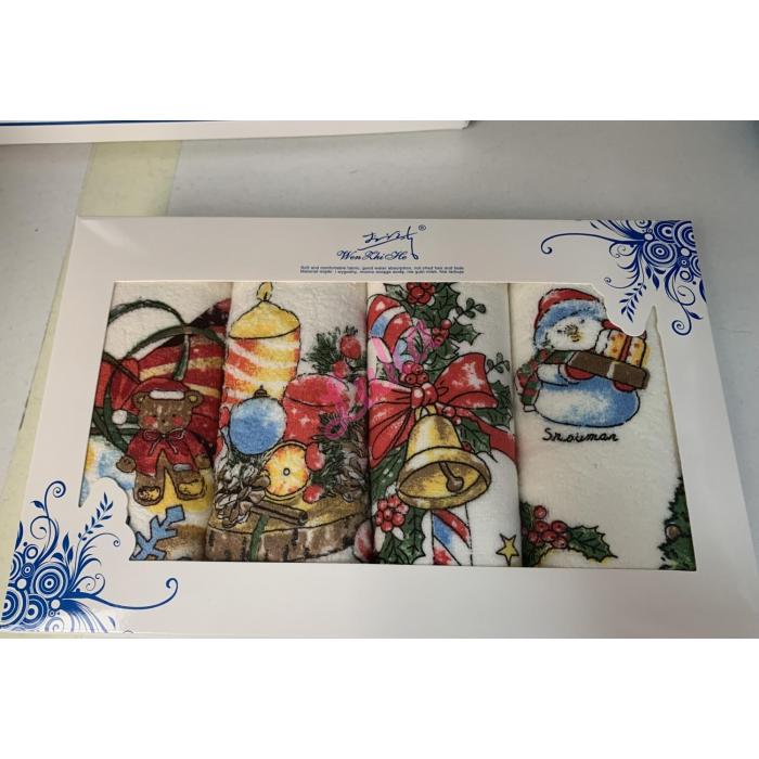 Ręcznik świąteczny komplet mrk-005 40x60
