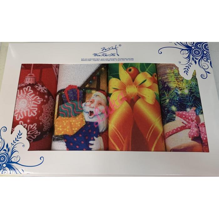 chrismas Towel Set olo-553 40x60