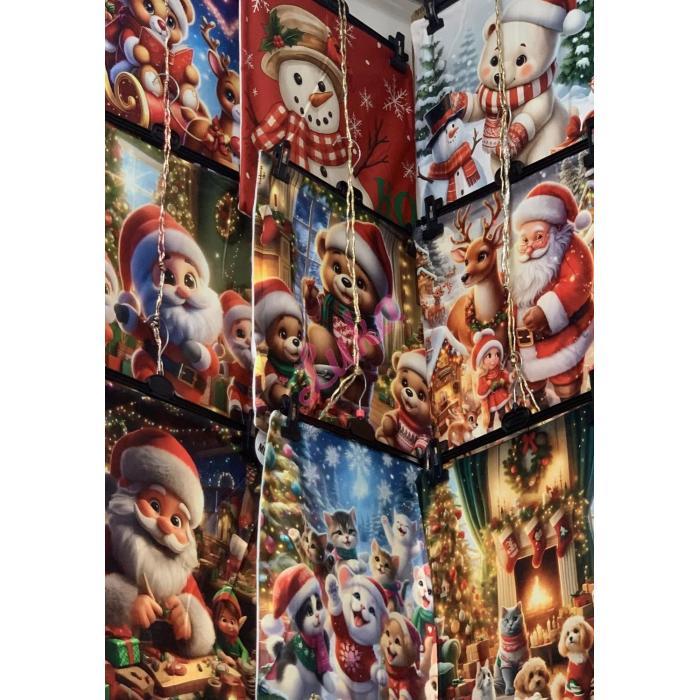 świąteczne poszewki na poduszki 45x45 spn-993