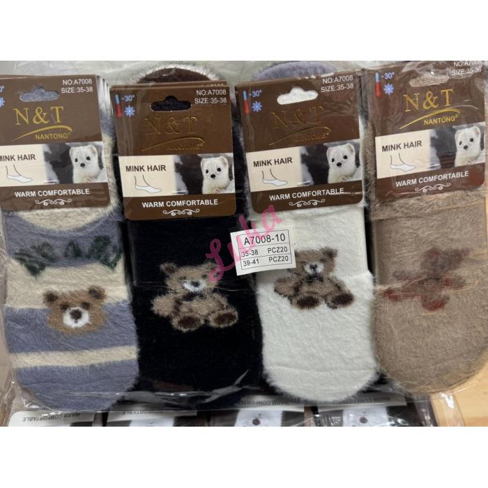 Skarpety damskie MINK N&T A7008-10