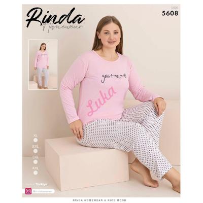 Women's turkish pajamas Rinda 5606