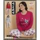 Women's turkish pajamas Asma 16277