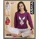 Women's turkish pajamas Asma 16295