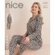 Women's turkish pajamas Nice Mood 5558 Welur