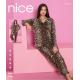 Women's turkish pajamas Nice Mood 5362 Welur