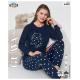 Women's warm turkish Pajama GUAVA 4421