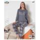 Women's warm turkish Pajama GUAVA 4436