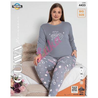Women's warm turkish Pajama GUAVA 4431