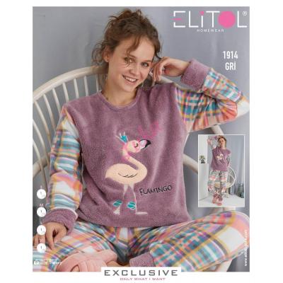 Women's warm turkish Pajama ELITOL 1910b