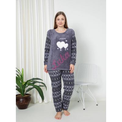 Women's warm turkish Pajama ELITOL 8009