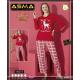 Women's turkish pajamas ASMA 15449