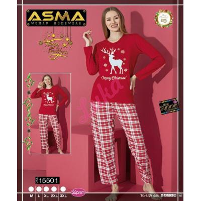 Piżama damska turecka ASMA 15449