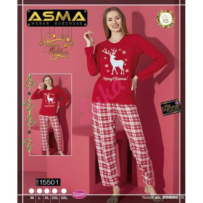 Women's turkish pajamas ASMA 15449
