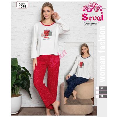 Women's turkish pajamas SEVGI 1098