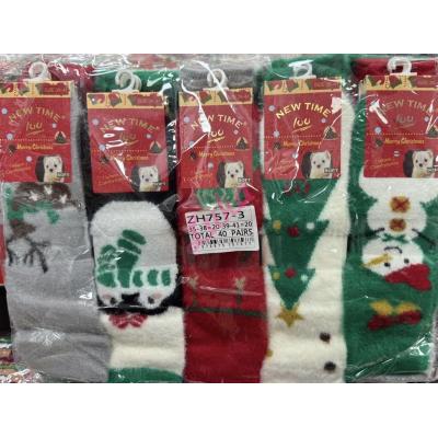 Women's CHRISMAS socks N&T ZH757-3