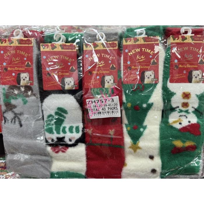 Women's CHRISMAS socks N&T A778-1