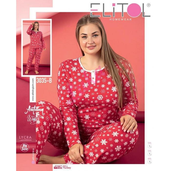 Piżama damska turecka ELITOL 3066