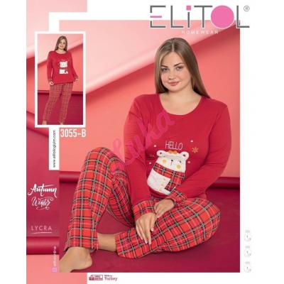 Piżama damska turecka ELITOL 3035B