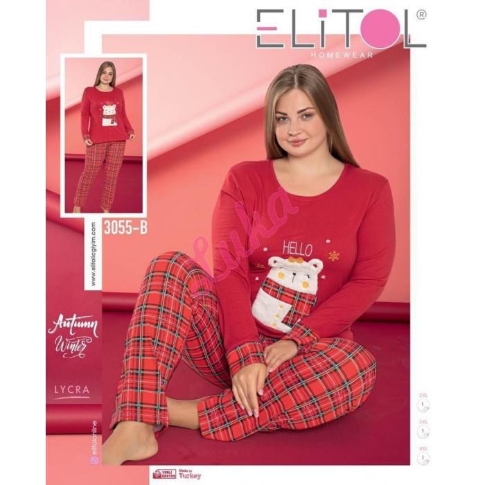 Piżama damska turecka ELITOL 3035B