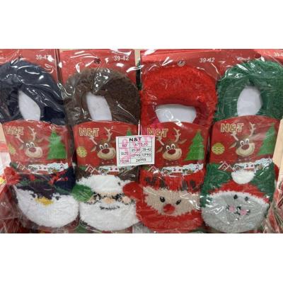 Women's chrismas socks N&T A772-10