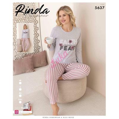 Piżama damska turecka Rinda 5635
