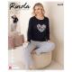 Women's turkish pajamas Rinda 5638