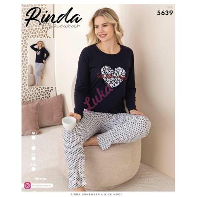Piżama damska turecka Rinda 5638