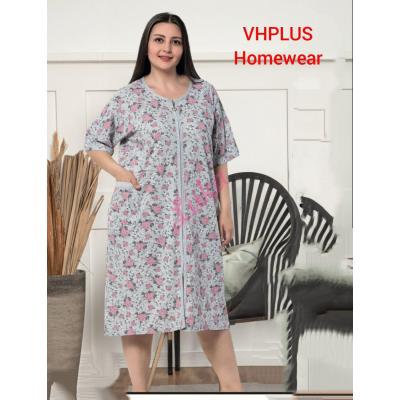 Szlafrok damski turecki VHPlus NO-0303