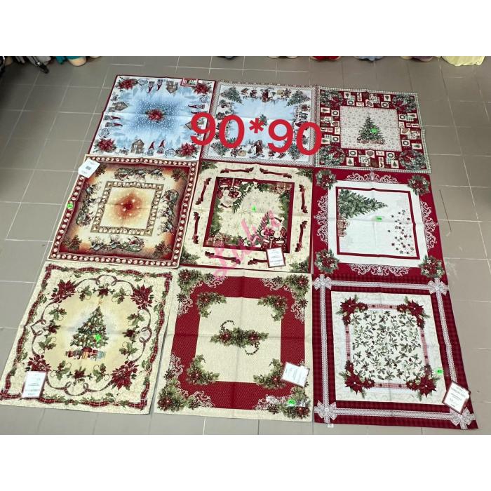 Obrus świąteczny 90x90 CHR-182