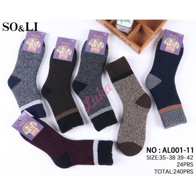 Women's Socks So&Li Alpaca AL001-11