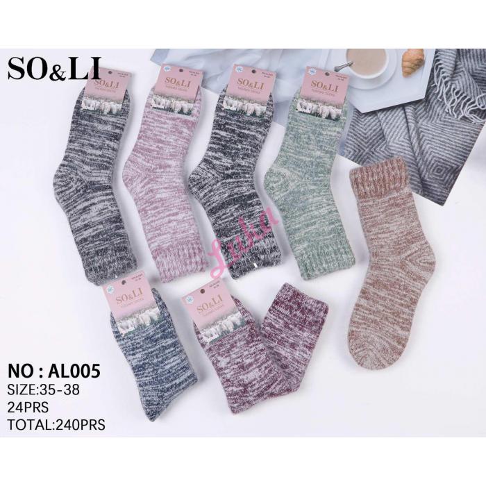 Women's Socks So&Li Thermo PLB002-9