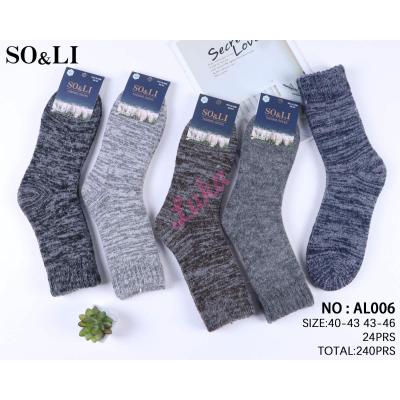 Men's socks SO&LI Thermo PLB001-5