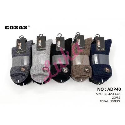 Skarpety męskie CASHMERE Cosas ADP40