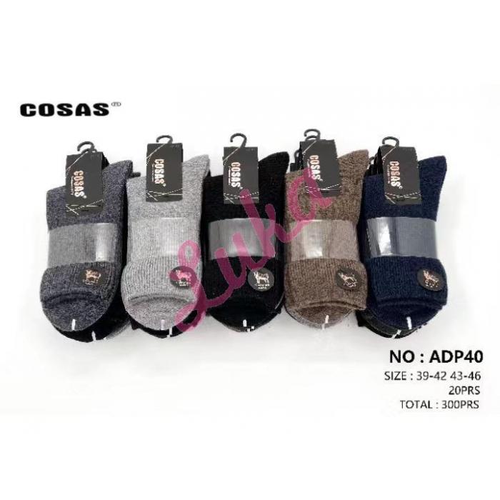 Men's socks CASHMERE Cosas ADP40