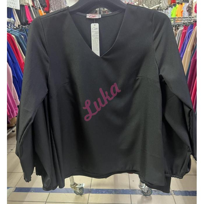 Women's blouse Polska L-4XL WAS-9035