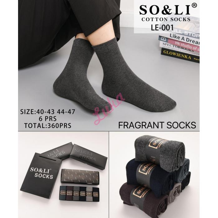 Men's socks SO&LI LC-006