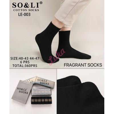 Men's socks SO&LI LE-001