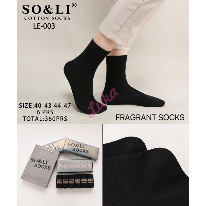 Men's socks SO&LI LE-001