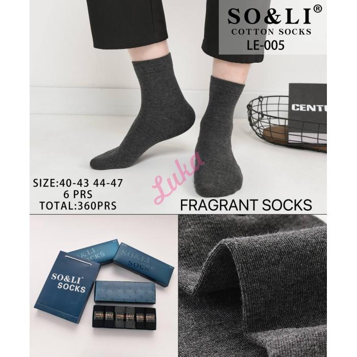 Men's socks SO&LI LE-003