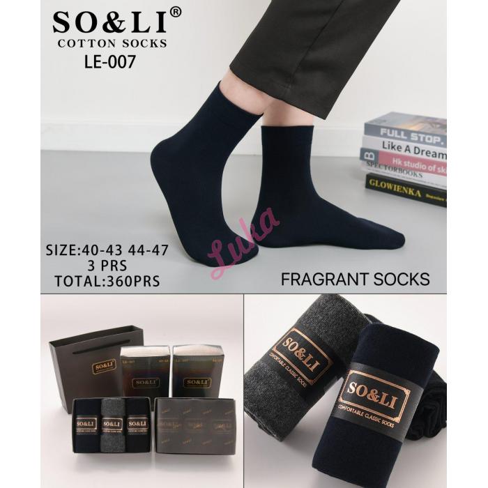 Men's socks SO&LI LE-006