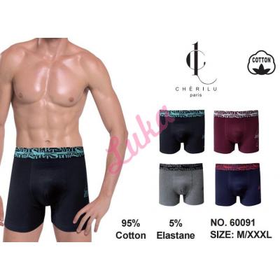 Men's boxer shorts Cherilu 60091