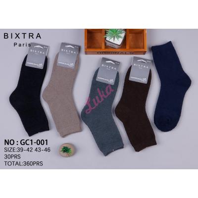 Skarpety męskie WOOL Bixtra M6005