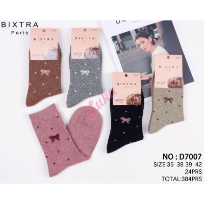Women's socks WOOL Bixtra D7006
