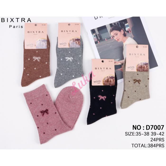 Skarpety damskie WOOL Bixtra D7006
