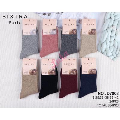 Skarpety damskie WOOL Bixtra D7002