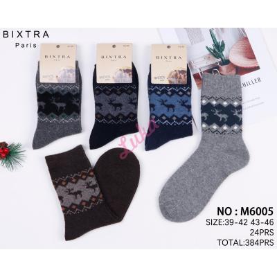 Men's socks WOOL Bixtra M6005