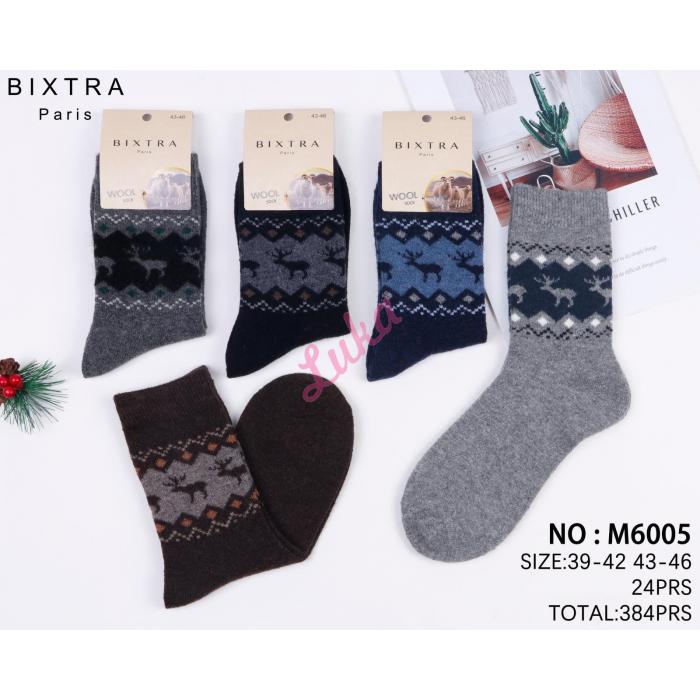 Men's socks WOOL Bixtra M6004