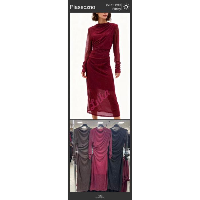 Sukienka damska Moda Italia mit-248